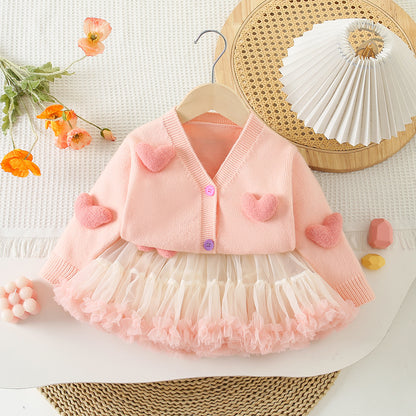 Girls Knit Cardigan