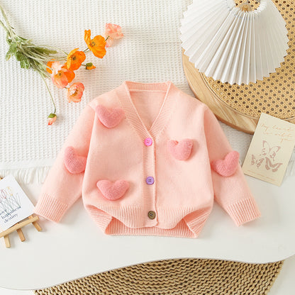 Girls Knit Cardigan