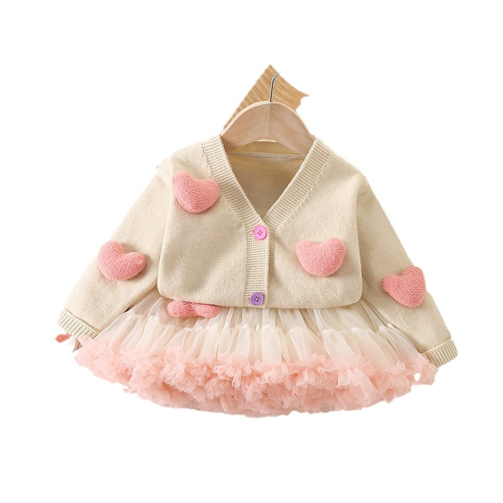 Girls Knit Cardigan