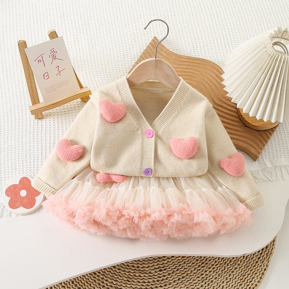 Girls Knit Cardigan