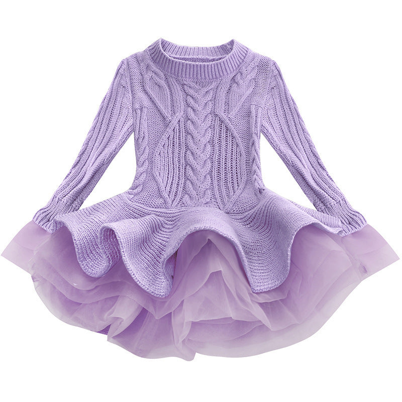 Girls Knit Dress