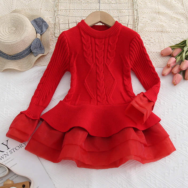 Girls Knit Dress