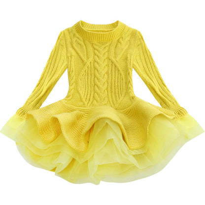 Girls Knit Dress