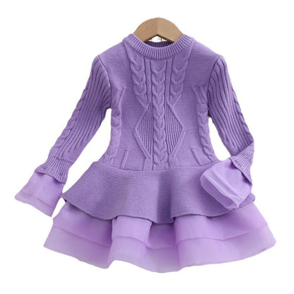 Girls Knit Dress