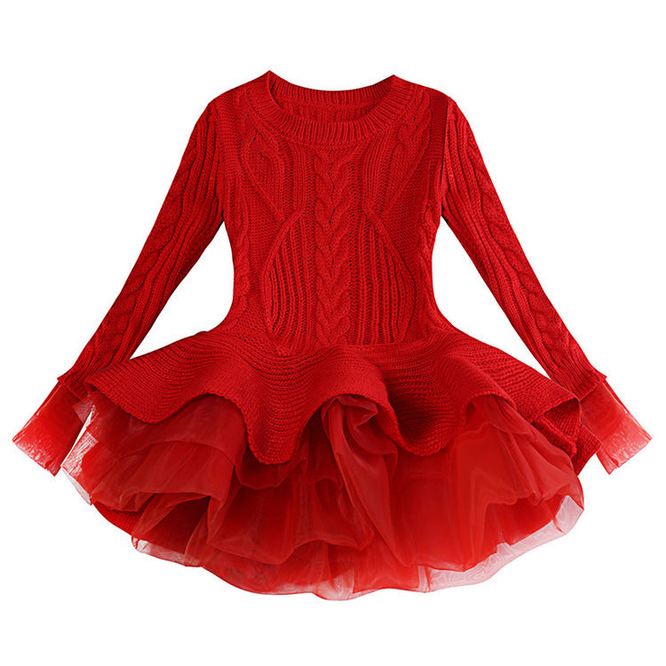 Girls Knit Dress