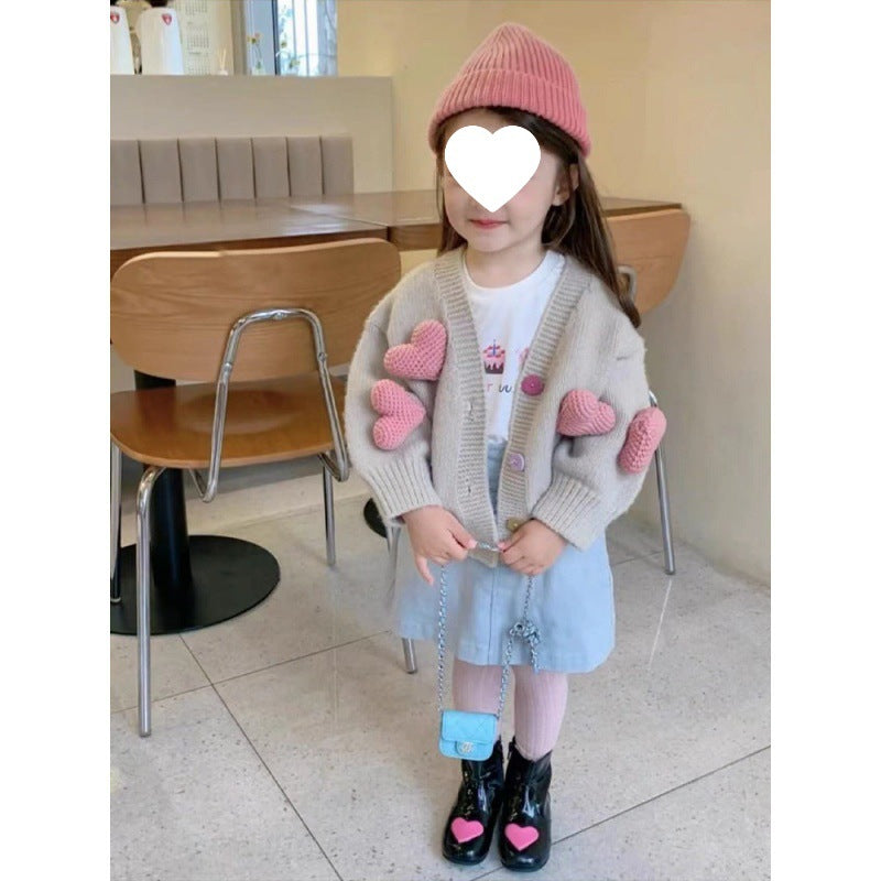 Girls Knitted Cardigan