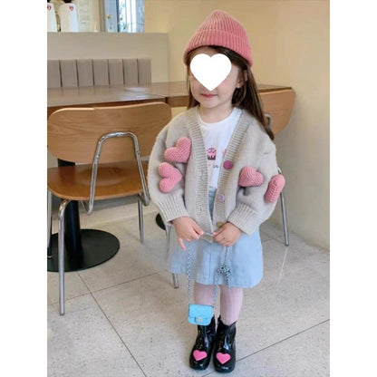 Girls Knitted Cardigan