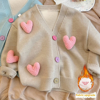Girls Knitted Cardigan