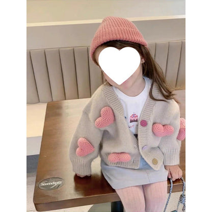 Girls Knitted Cardigan