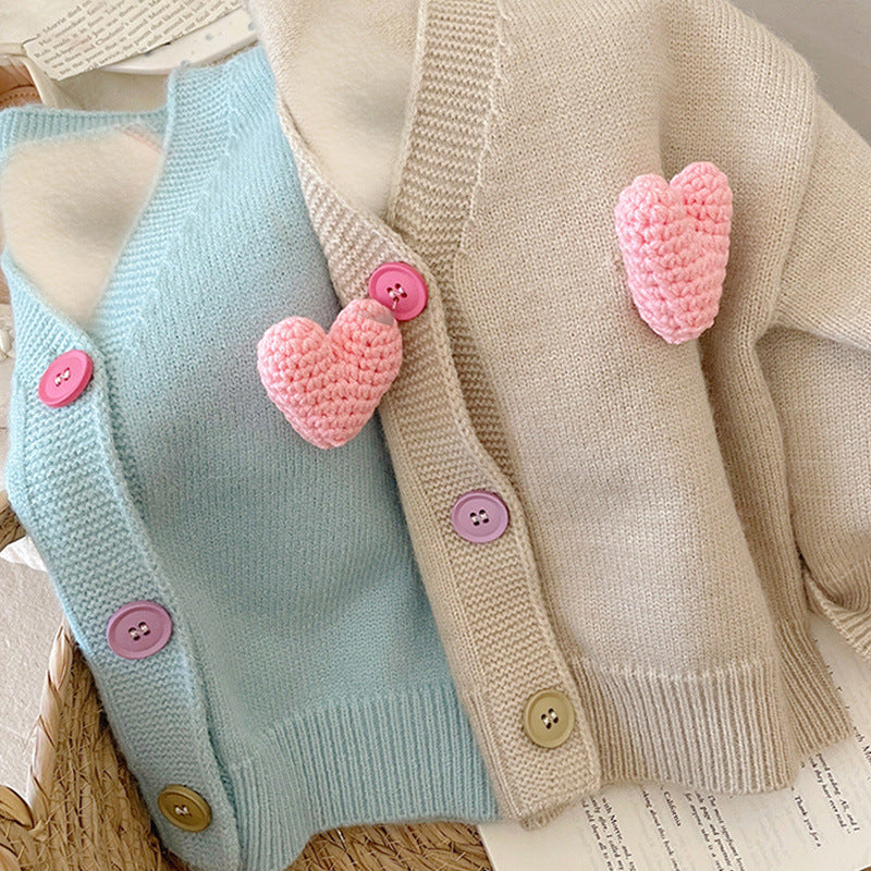 Girls Knitted Cardigan