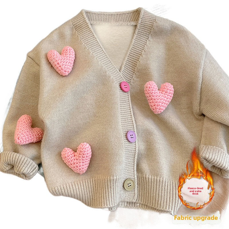 Girls Knitted Cardigan