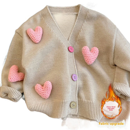 Girls Knitted Cardigan