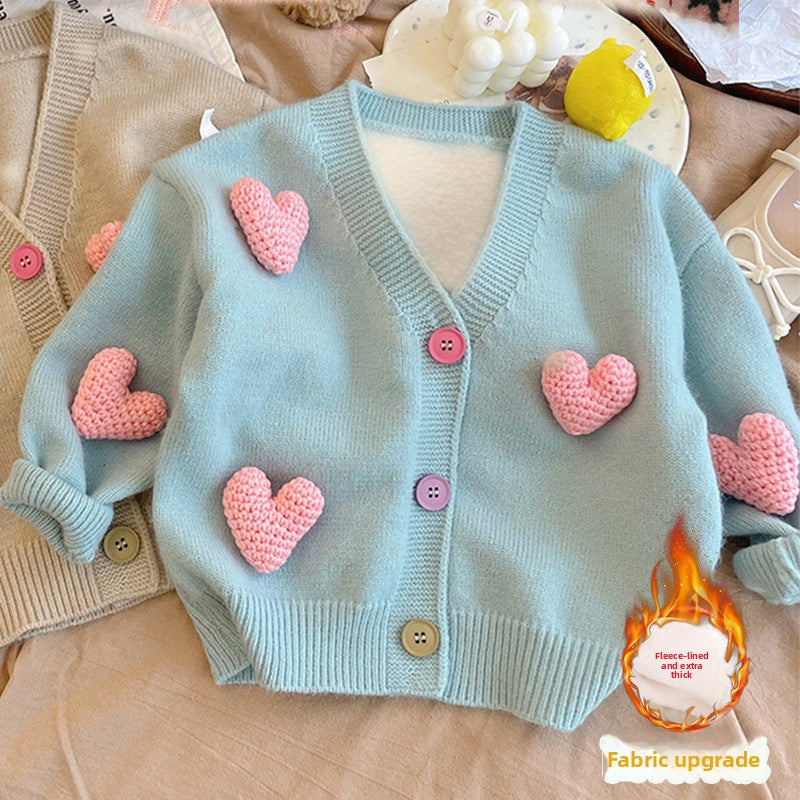 Girls Knitted Cardigan