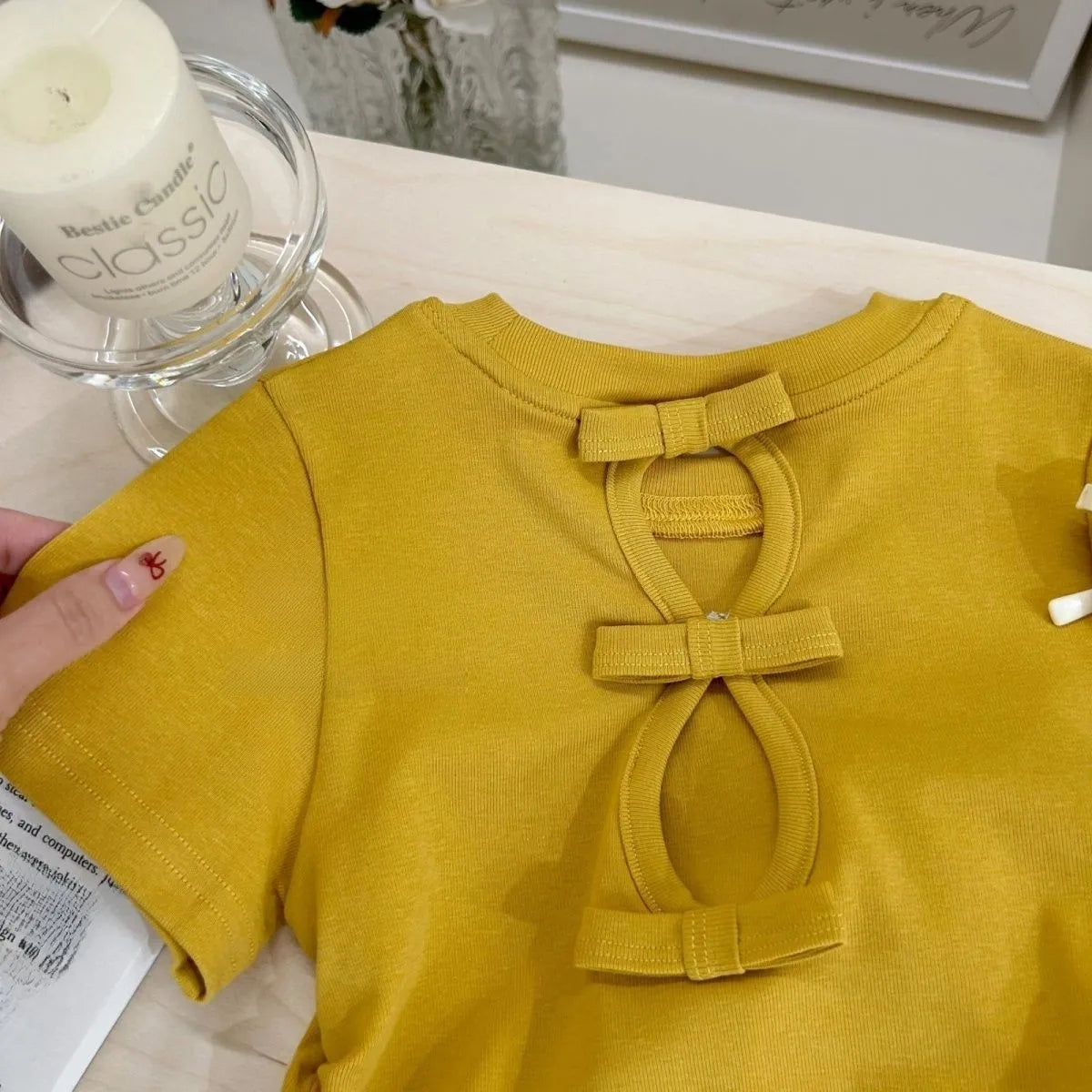 Girls Korean Style Summer Outfit Set
