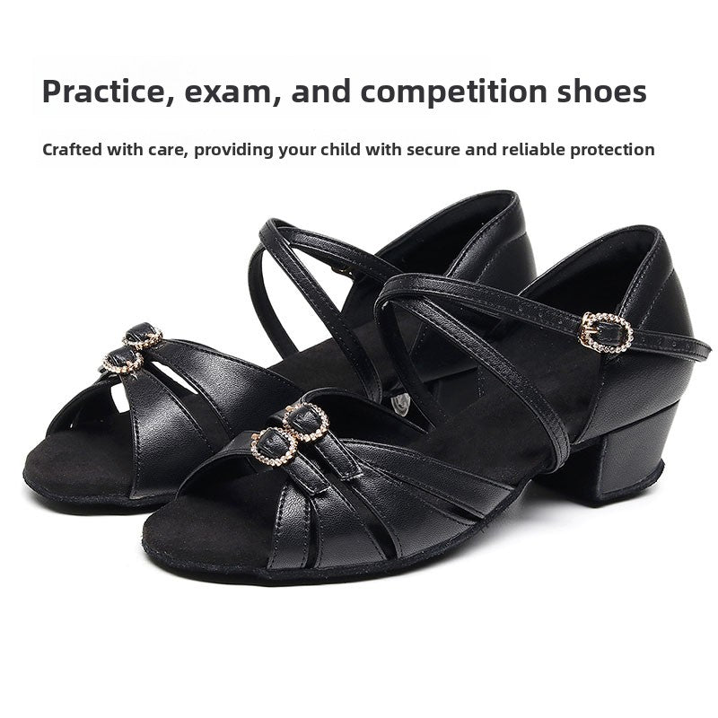 Girls' Latin Dance Shoes