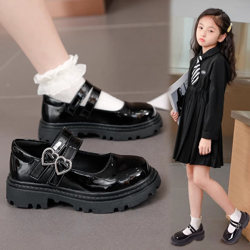 Girls Leather Shoes