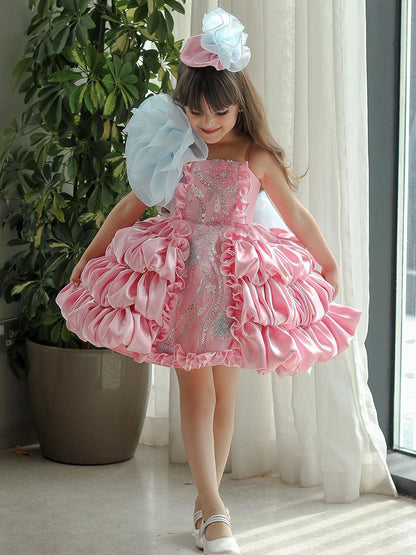 Girls Lolita Princess Bow Dress