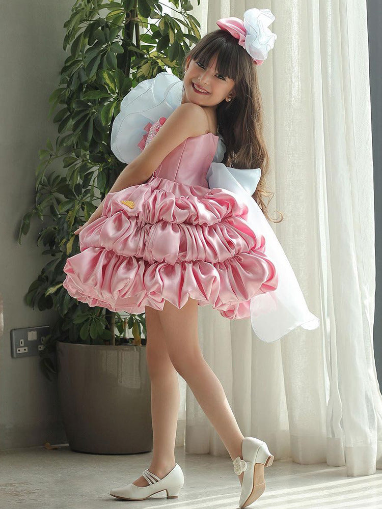 Girls Lolita Princess Bow Dress