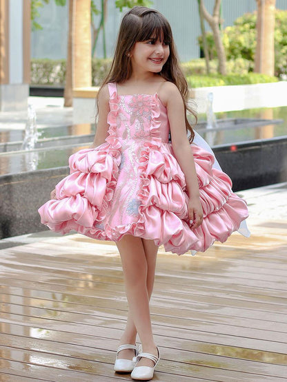 Girls Lolita Princess Bow Dress