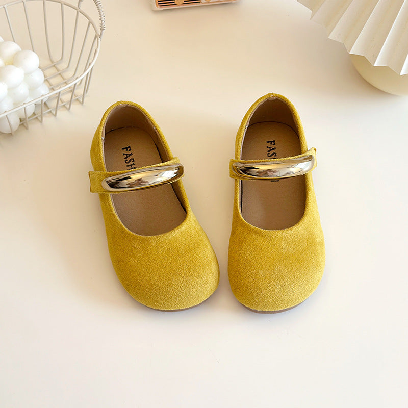 Girls Mary Jane Leather Shoes