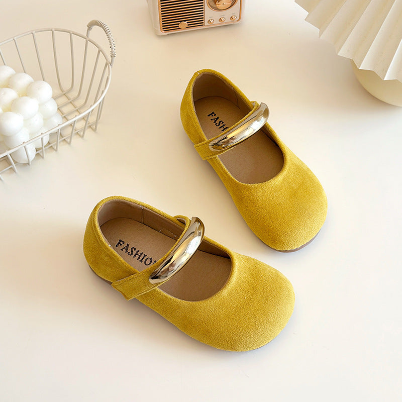 Girls Mary Jane Leather Shoes