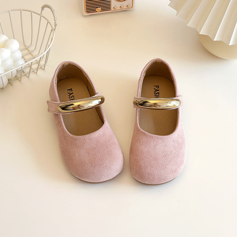 Girls Mary Jane Leather Shoes