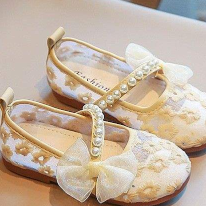Girls Pearl Sandals Dance Shoes