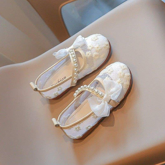 Girls Pearl Sandals Dance Shoes