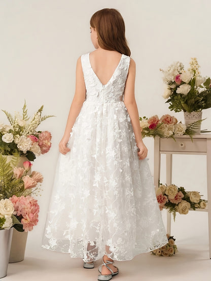 Girls Princess Lace Dress