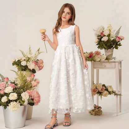 Girls Princess Lace Dress