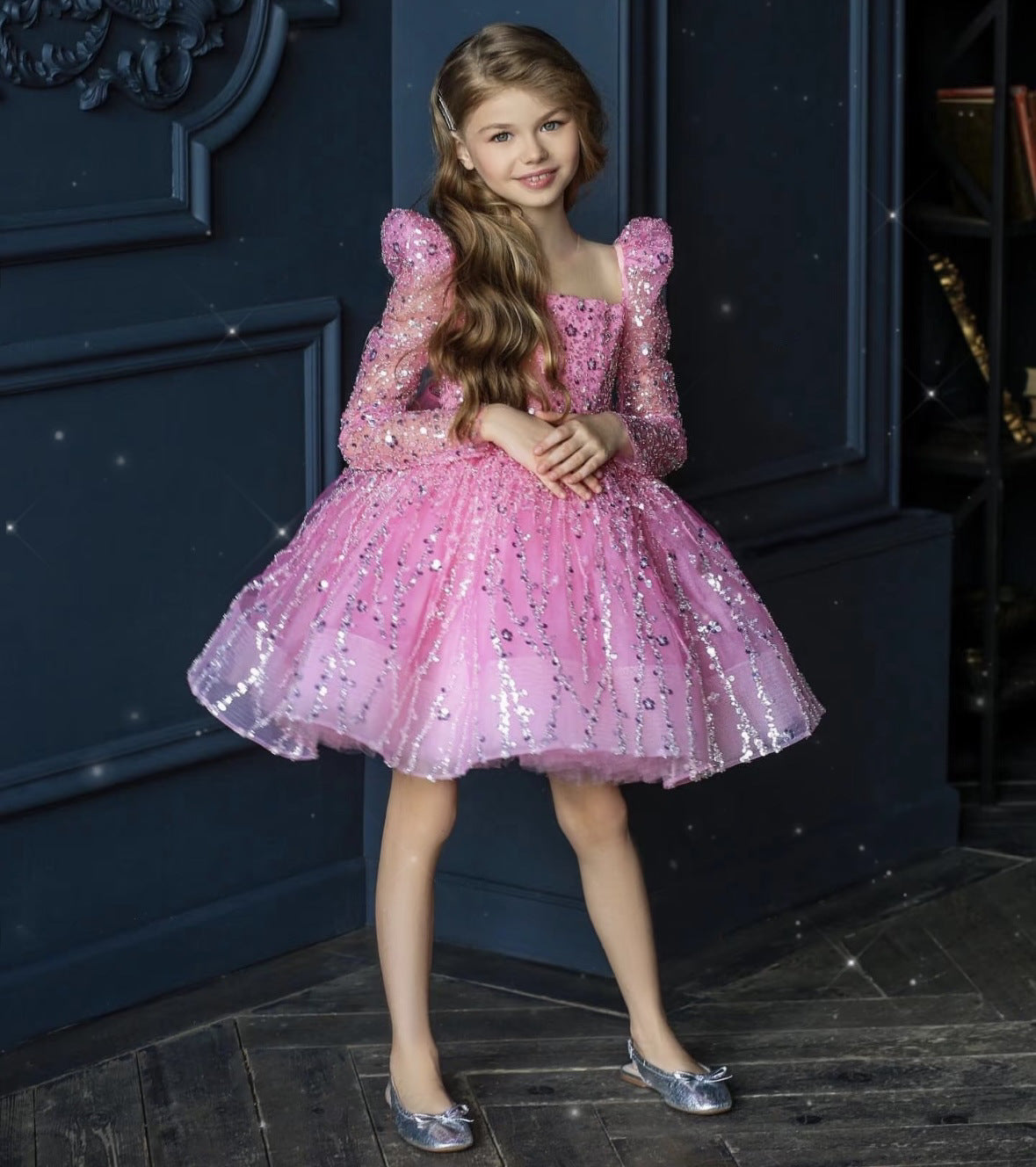 Girls Princess Party Dress