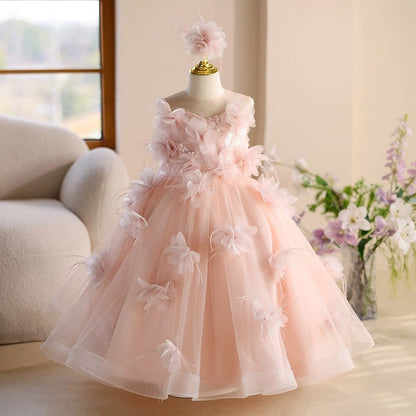 Girls Princess Performance Dress