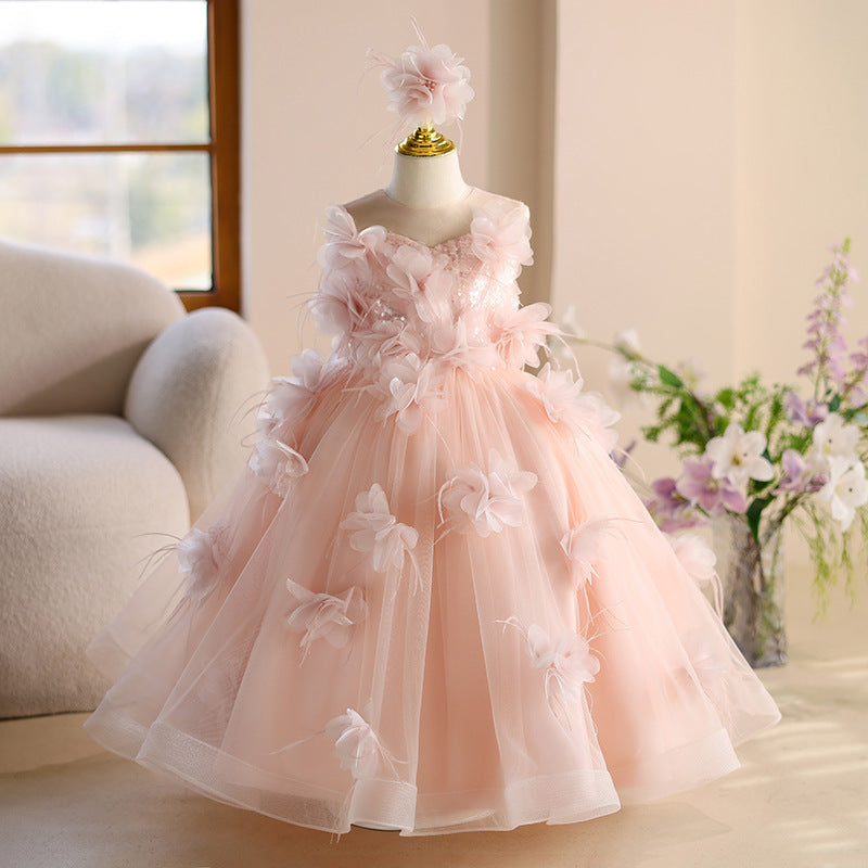Girls Princess Performance Dress
