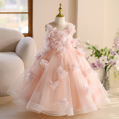 Girls Princess Performance Dress