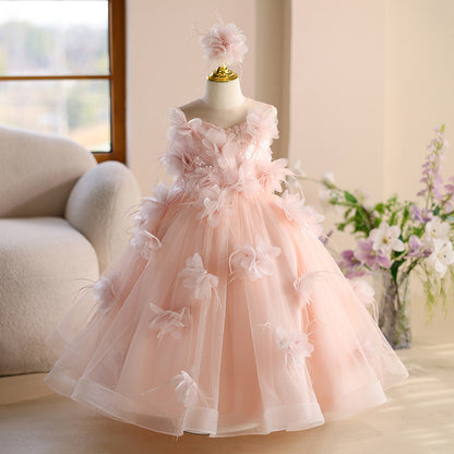 Girls Princess Performance Dress