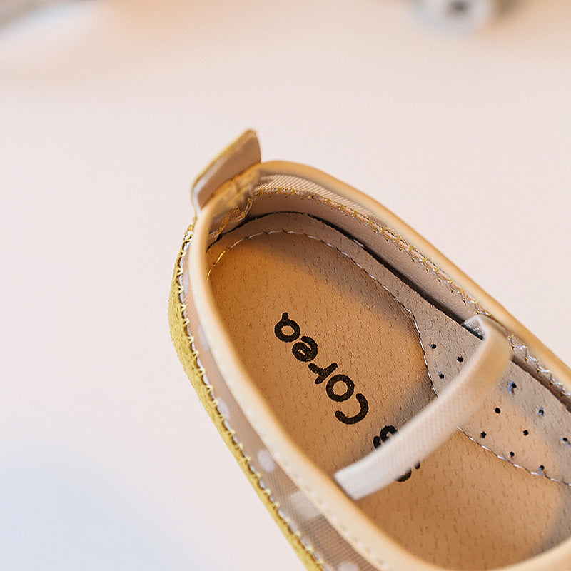 Girls Retro Mary Jane Flats