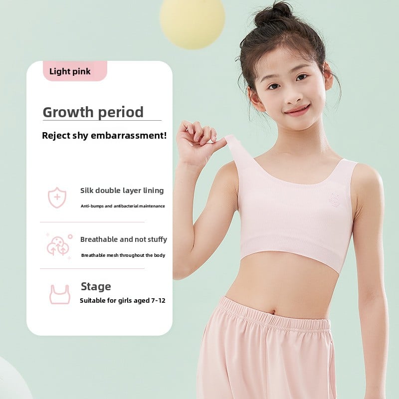 Girls Seamless Bra