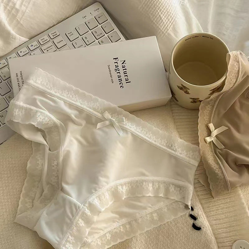 Girls' silk underwear