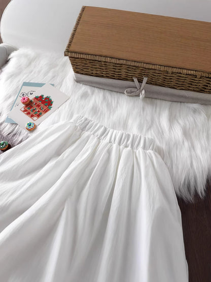 Girls Sleeveless Top and Shorts Set