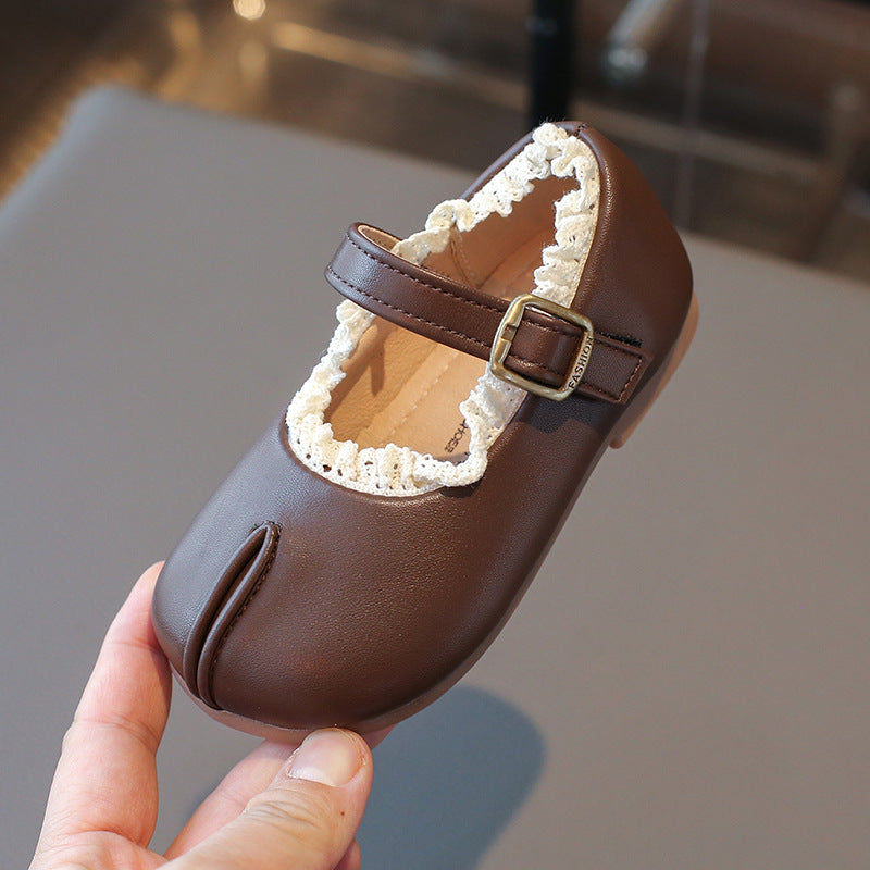 Girls Small Leather Shoes