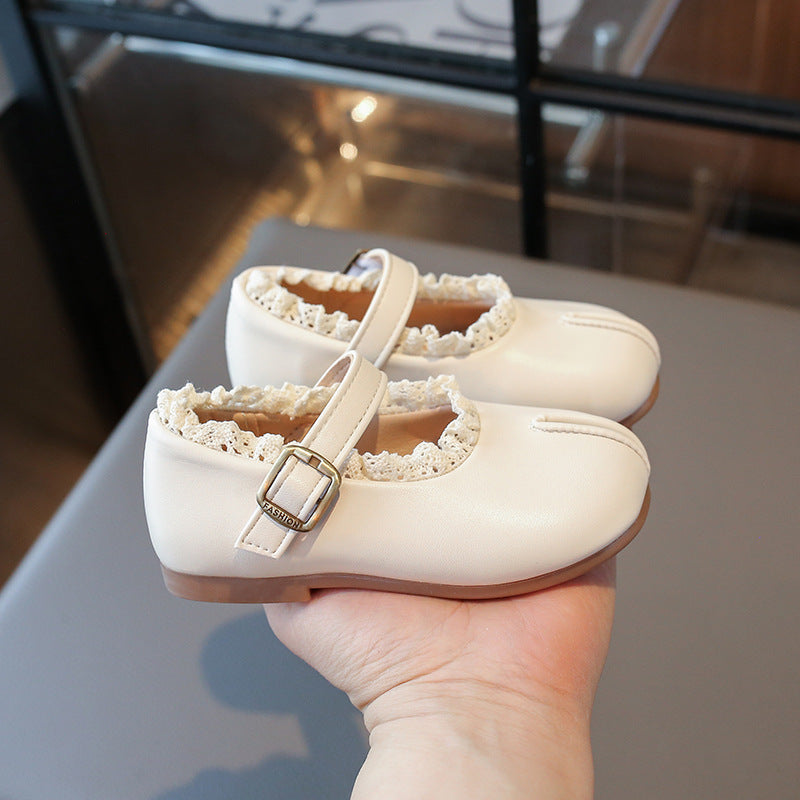 Girls Small Leather Shoes