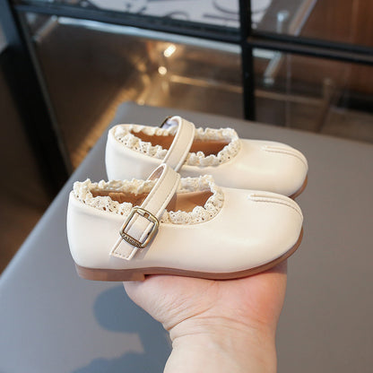 Girls Small Leather Shoes