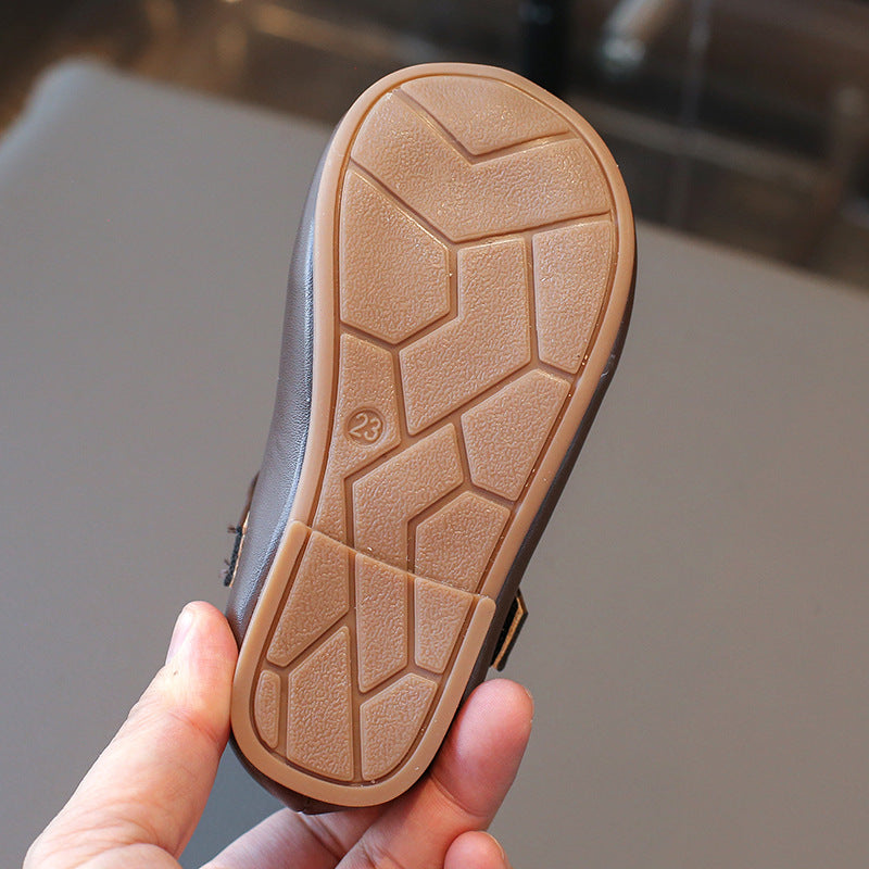 Girls Small Leather Shoes