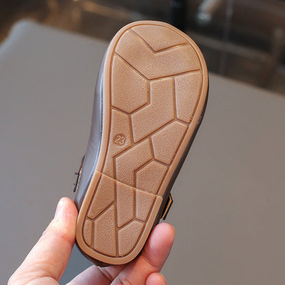 Girls Small Leather Shoes