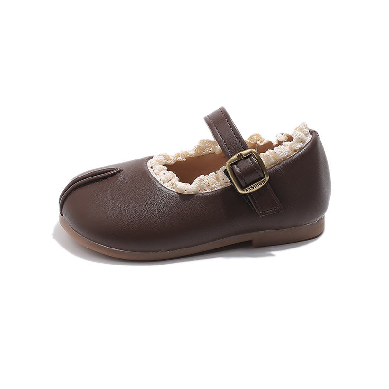 Girls Small Leather Shoes