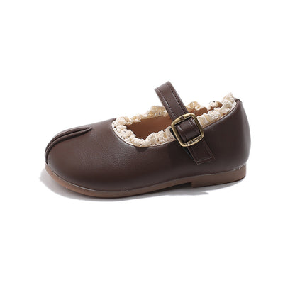 Girls Small Leather Shoes