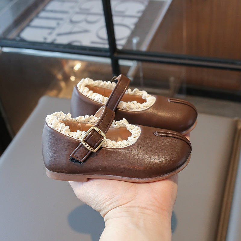 Girls Small Leather Shoes