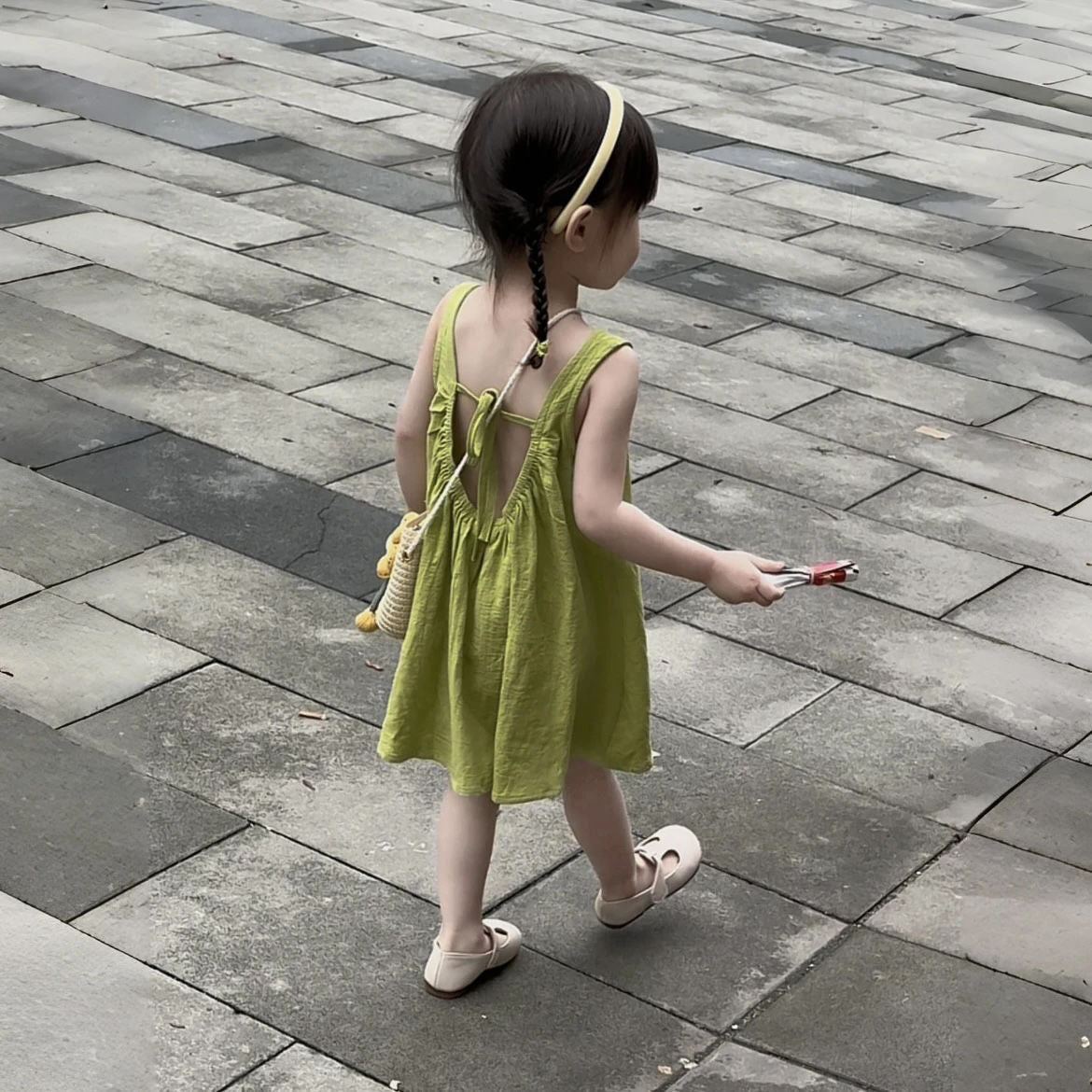 Girls Summer Cotton Dress