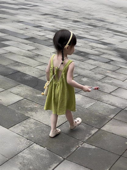 Girls Summer Cotton Dress