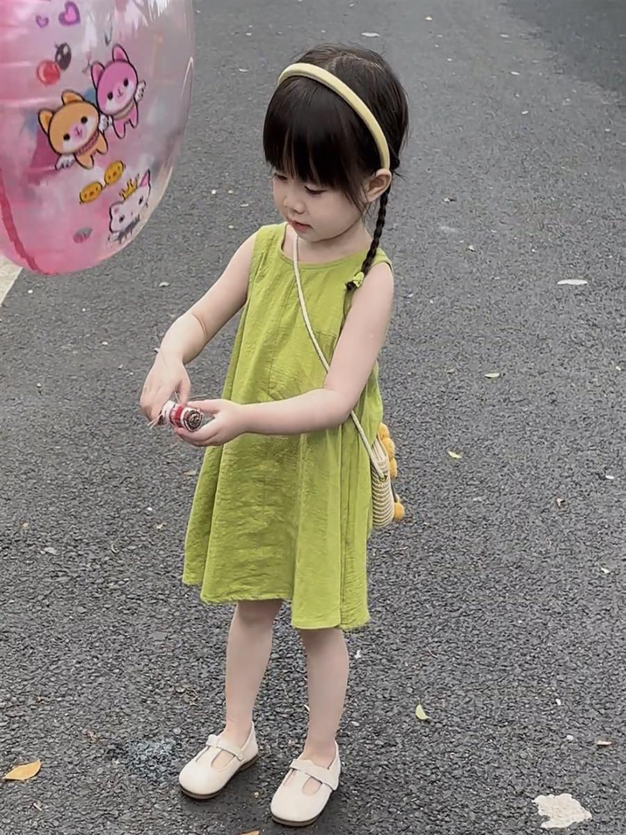 Girls Summer Cotton Dress